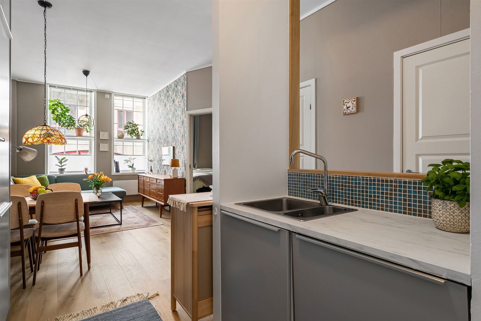 Udoban interijer apartmana za iznajmljivanje