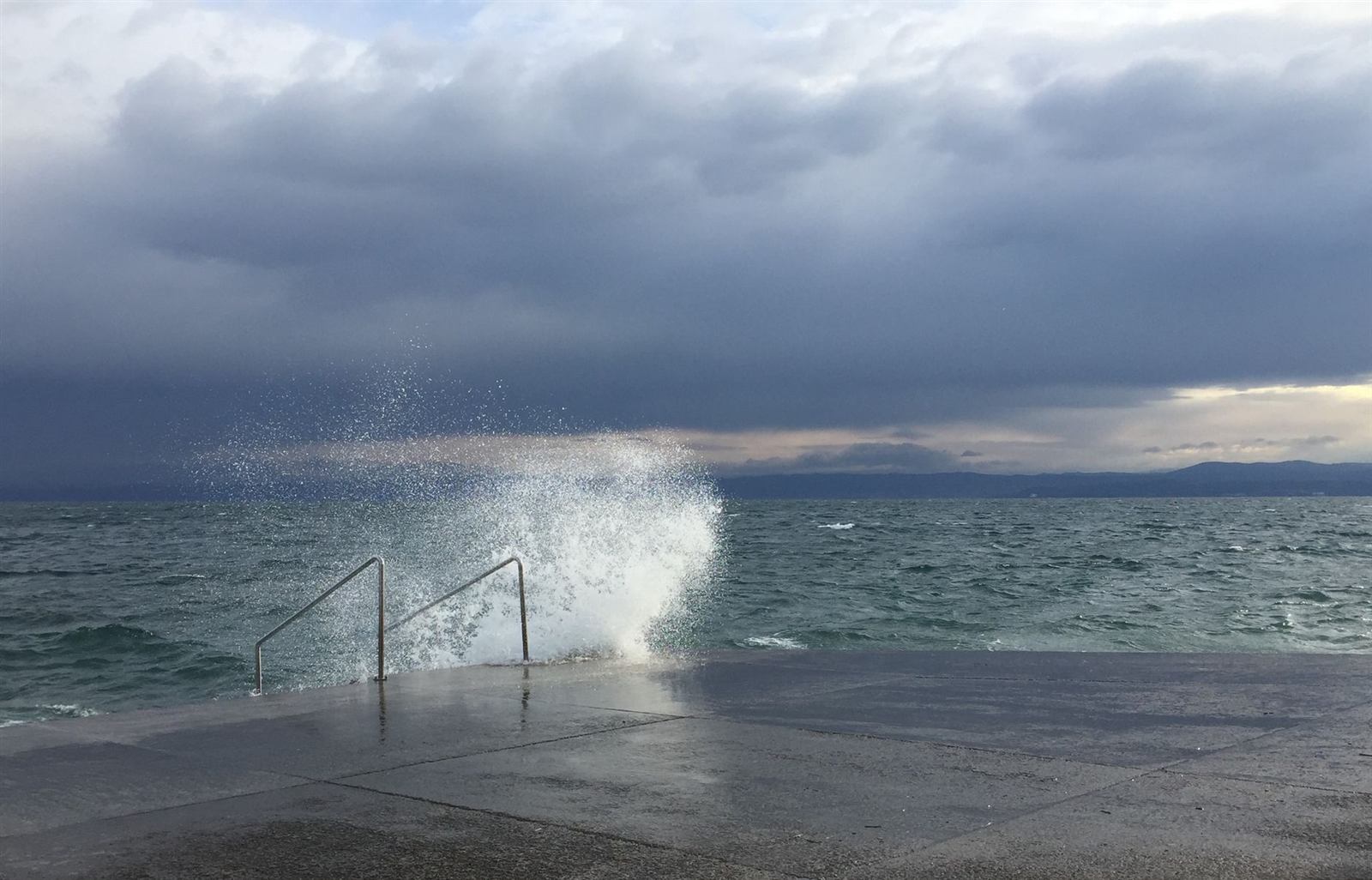 Nevrijeme nad Kvarnerskim zaljevom